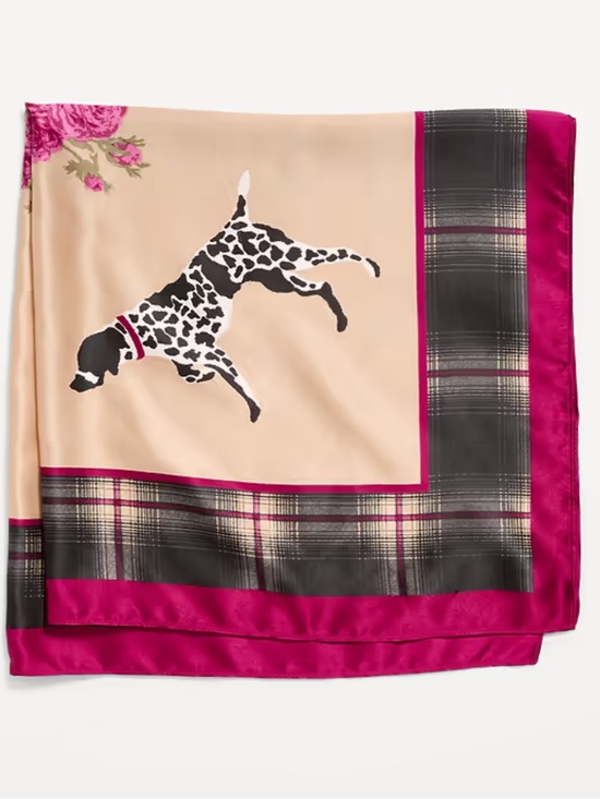 Old Navy Accessories - NWT Old Navy Outtek™ Silky Scarf - Dogs